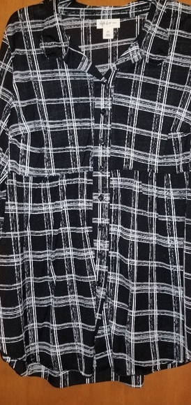 Style & Co Light-weight tunic with babydoll bust - Picture 1 of 2